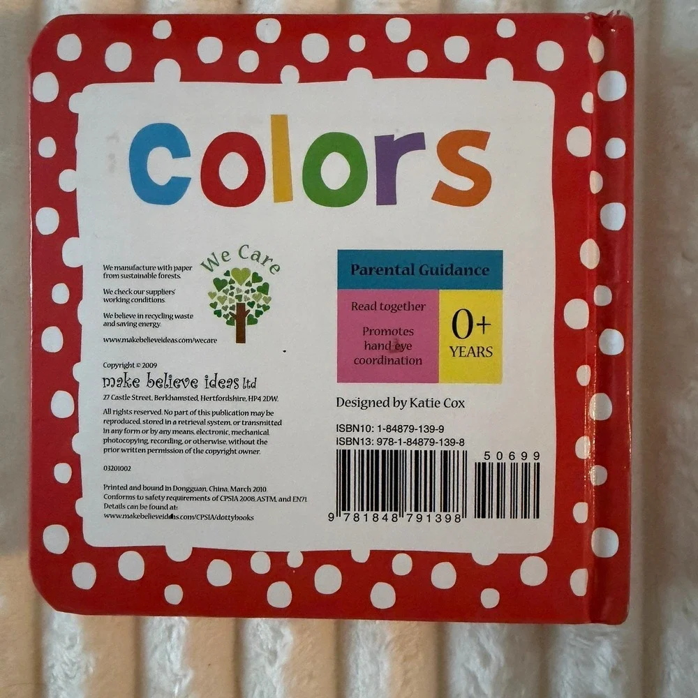 Busy Baby Dotty‎ Colors - Board book By Bicknell, Joanna - VERY GOOD